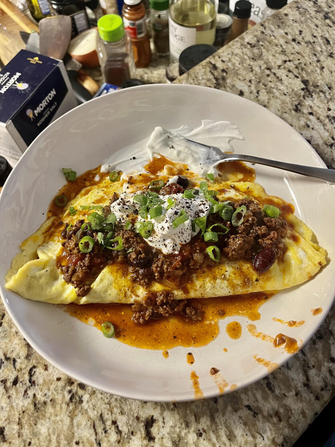 I make a better omelette than burnt omelette person