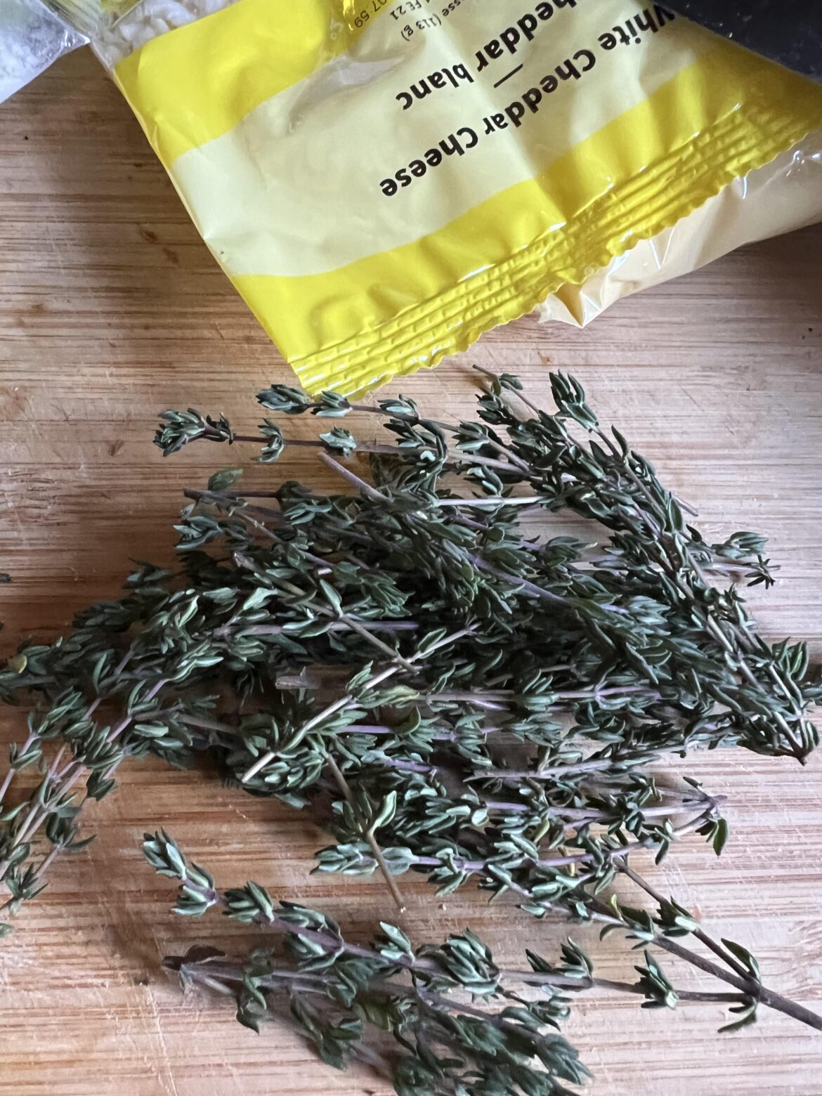 My apologies to those that didn’t get the thyme