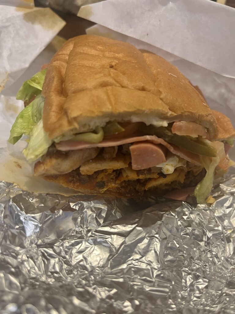 Gas station sandwich