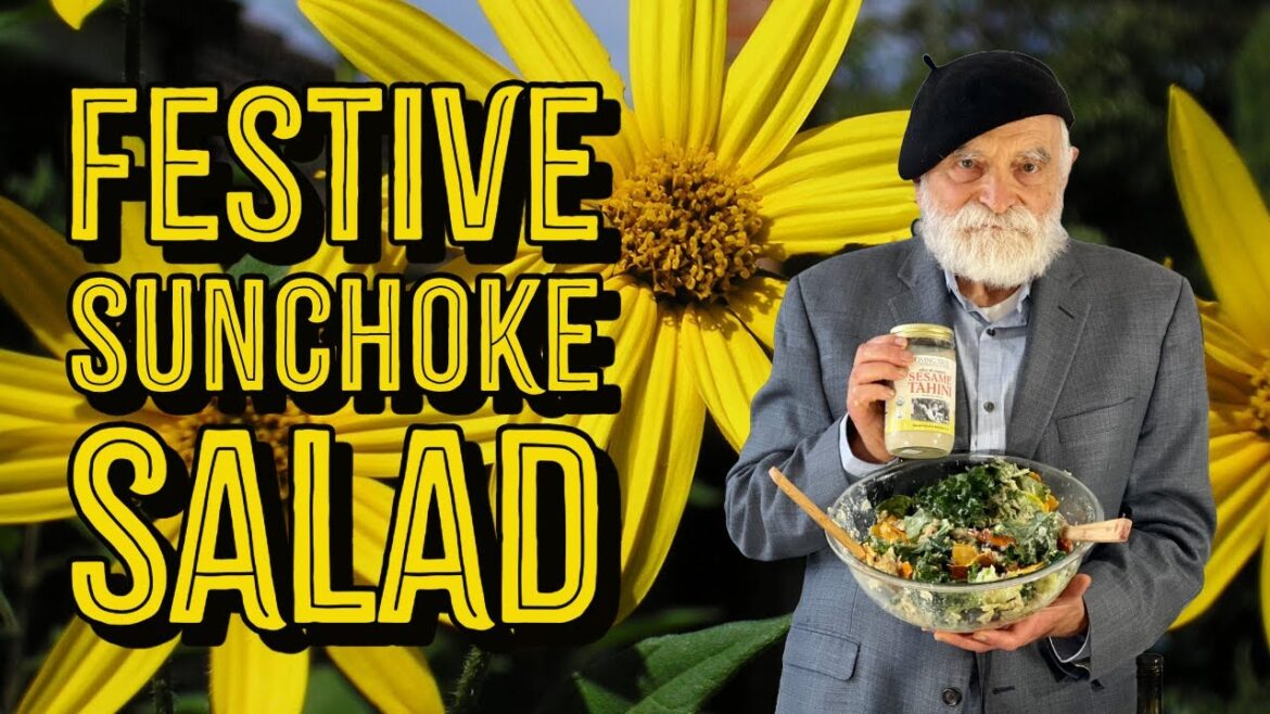 Festive Sunchoke Salad – Alive & Organic! Festive Sunchoke Salad - Alive & Organic!