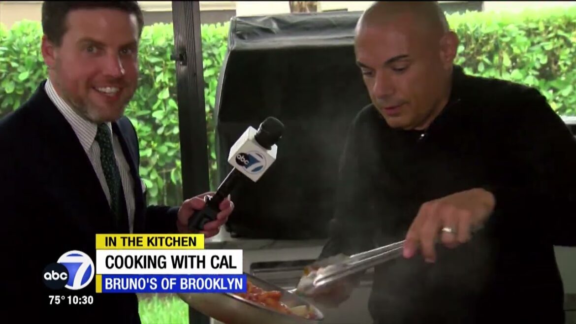 In the Kitchen: Cooking with Cal - Roasted Bell Pepper Sauce with Sausage Clusters