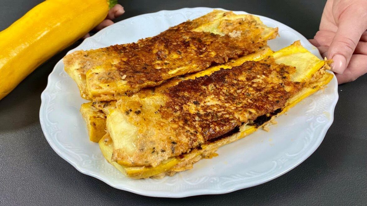 Zucchini schmeckt besser als Fleisch, niemand glaubt, dass ich sie so einfach und lecker koche