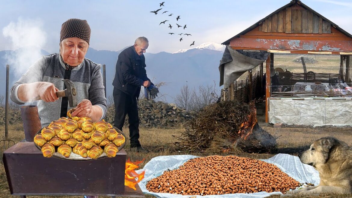 Village Breakfast | Sweet Grandma's Tasty Recipes | Turkish Pide with EGG AND CHEESE