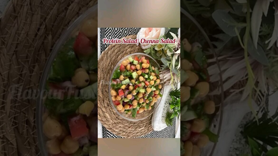 High Protein Salad in just 10 min-veg salad recipes for lunchdinner-weight loss salad
