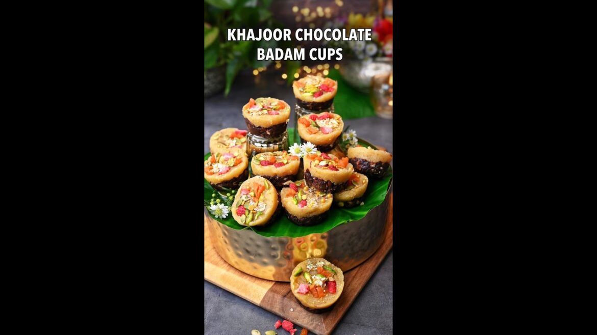 Khajoor Chocolate Badam Cups