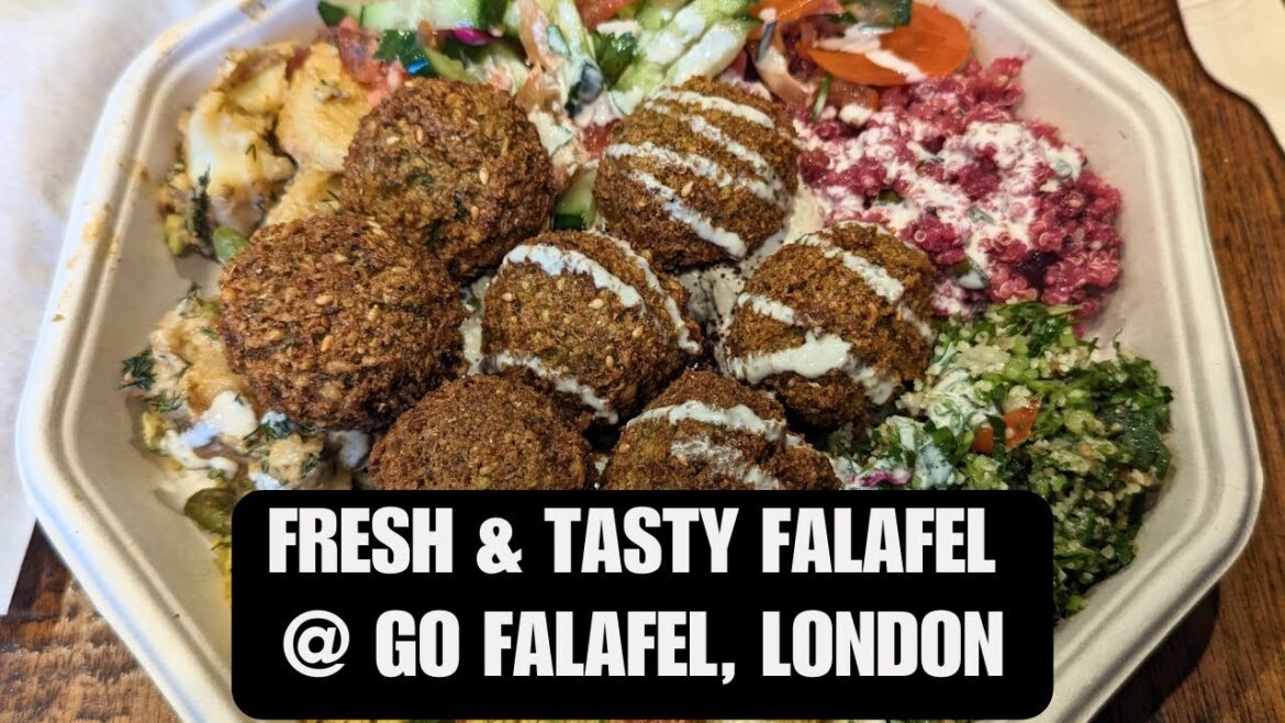 Fresh, fast and Vegan | Lunch at Go Falafel in London. 100% plant based fast food. Fresh, fast and Vegan | Lunch at Go Falafel in London. 100% plant based fast food.