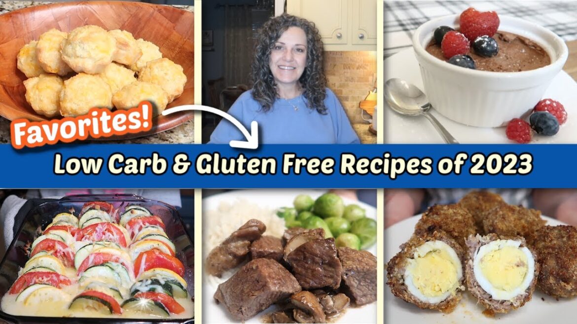12 FAVORITE LOW CARB & GLUTEN FREE RECIPES OF 2023 | National Gluten Free Day 2024 | Recipe recap 12 FAVORITE LOW CARB & GLUTEN FREE RECIPES OF 2023 | National Gluten Free Day 2024 | Recipe recap