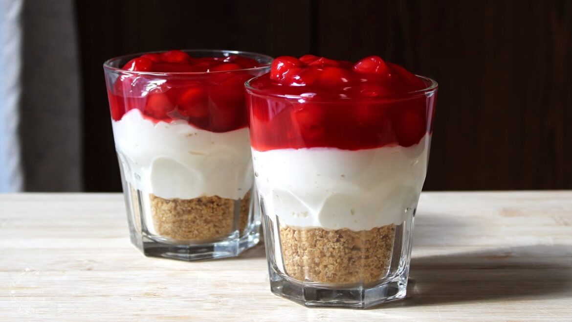 Cherry Cheesecake Dessert Recipe | The Sweetest Journey