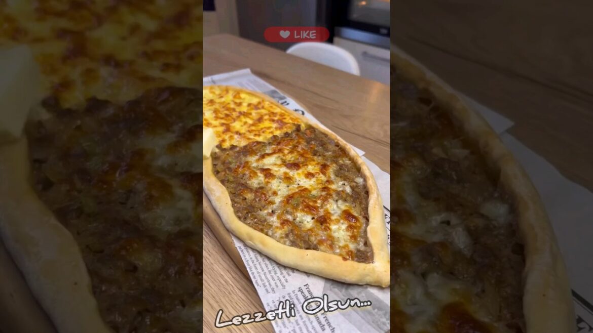 Çıtır Çıtır Peynirli Yumurtalı Kuşbaşılı Pide Tarifi