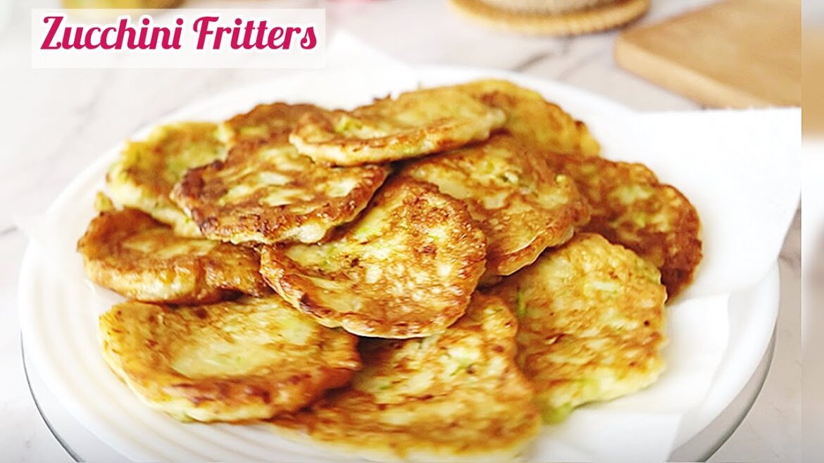 Easy Zucchini Fritters Recipe
