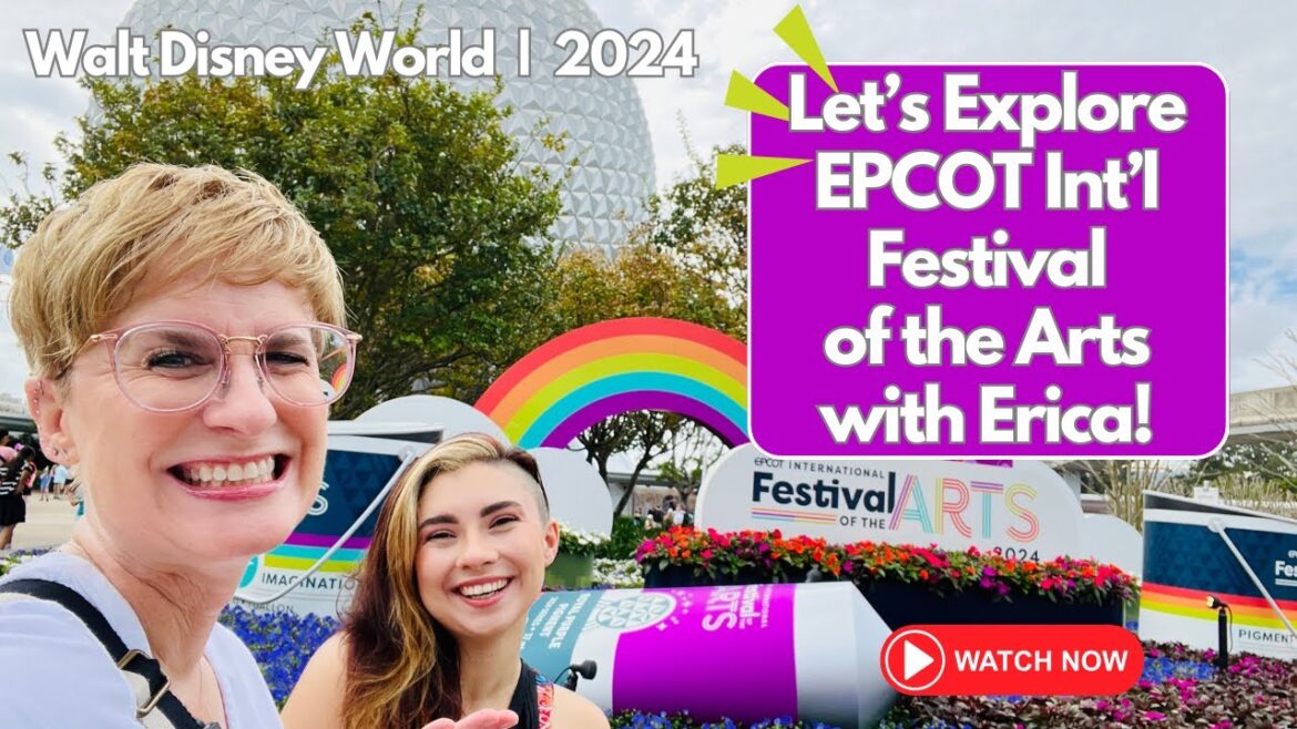 Food, Art & Friends: A Day at EPCOT's Festival of the Arts with Deni & Erica! | Walt Disney World