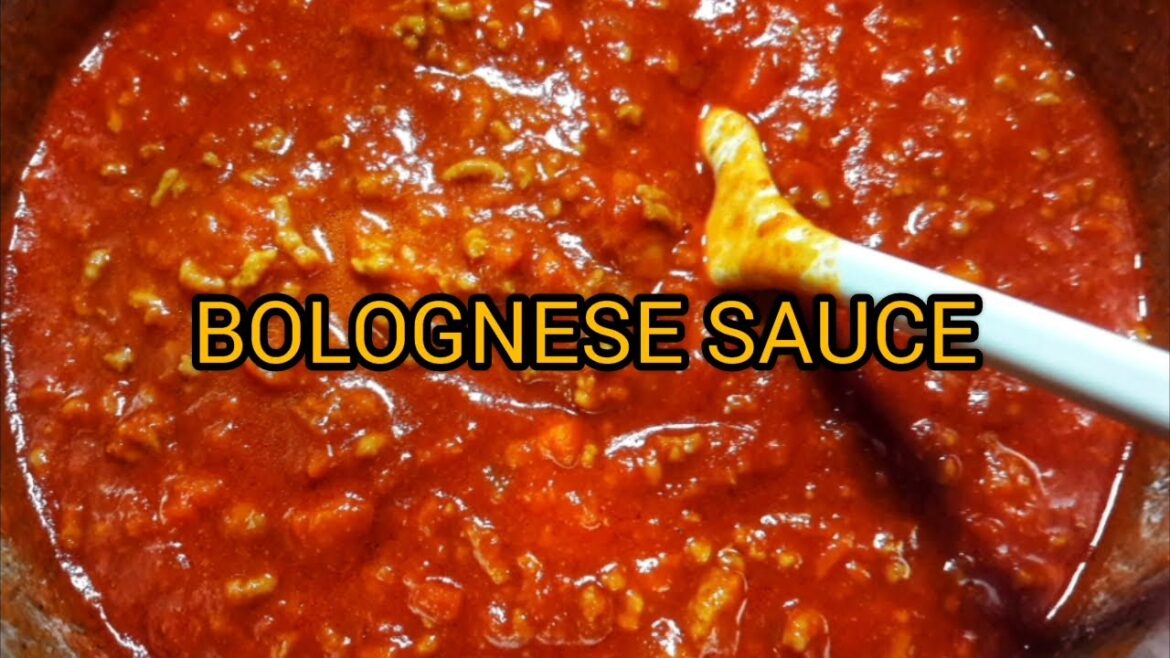 QUICK EASY BOLOGNESE SAUCE RECIPE- #recipe #bolognese #lellaskitchen QUICK EASY BOLOGNESE SAUCE RECIPE- #recipe #bolognese #lellaskitchen