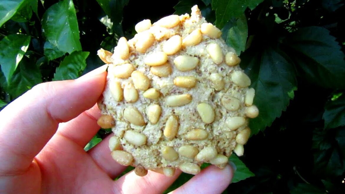 Easy Pignoli cookies (Gluten -Free Cookies)/ Just Anya