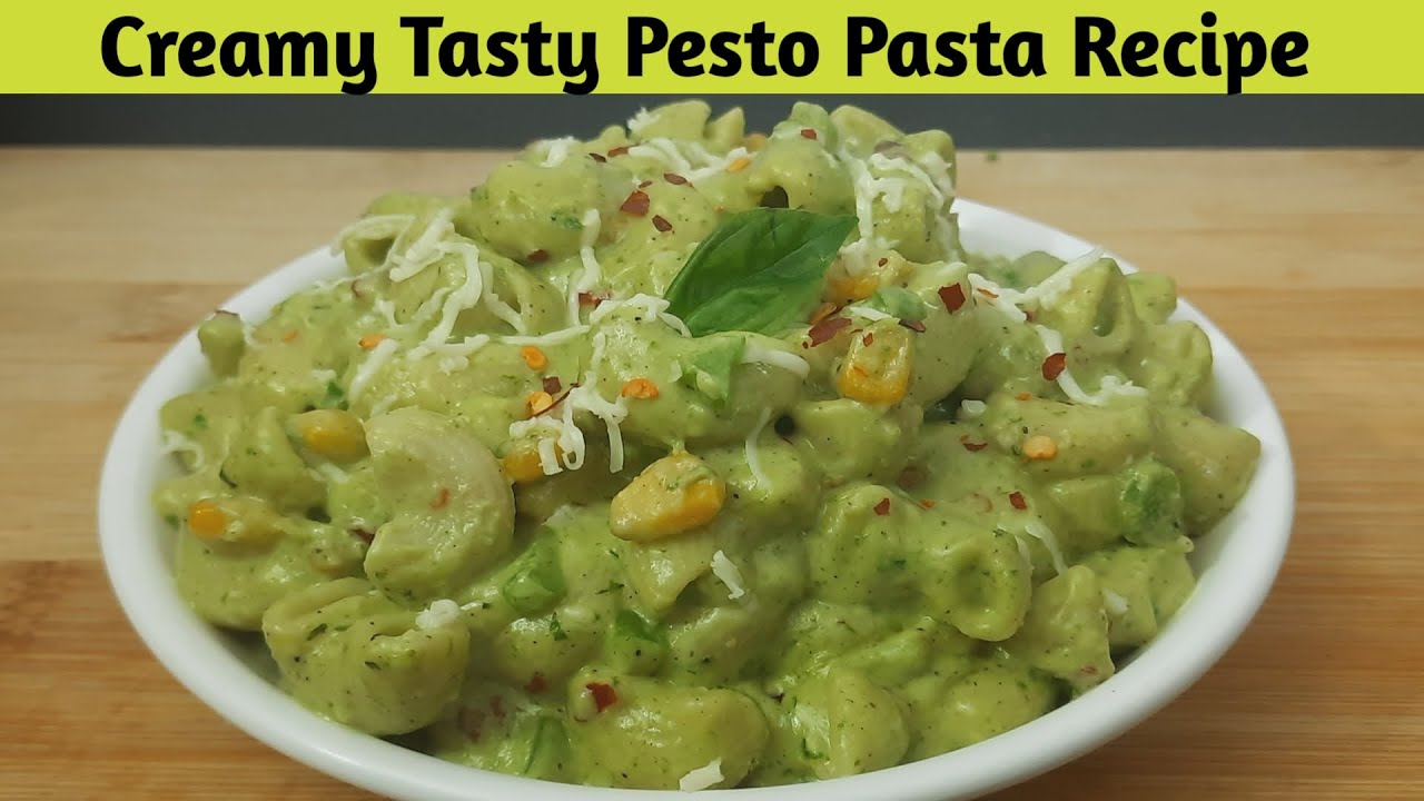 Pesto Pasta Recipe pesto sauce pasta pasta banane ka tarika How