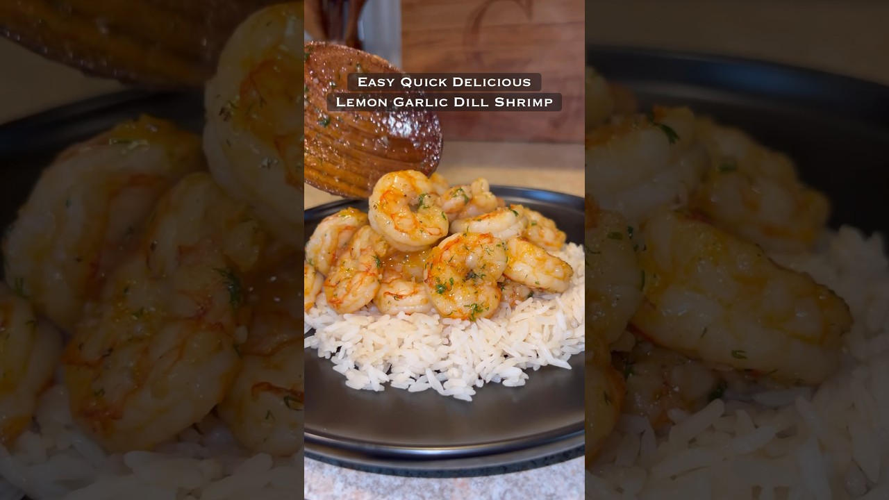 Lemon Garlic Dill Shrimp - Dining and Cooking
