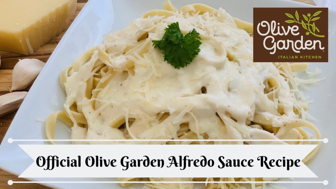 Olive Garden Alfredo Sauce recipe Olive Garden Alfredo Sauce recipe