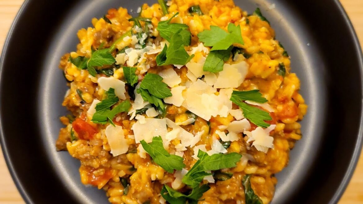 Sausage and Tomato Risotto Recipe! Sausage and Tomato Risotto Recipe!