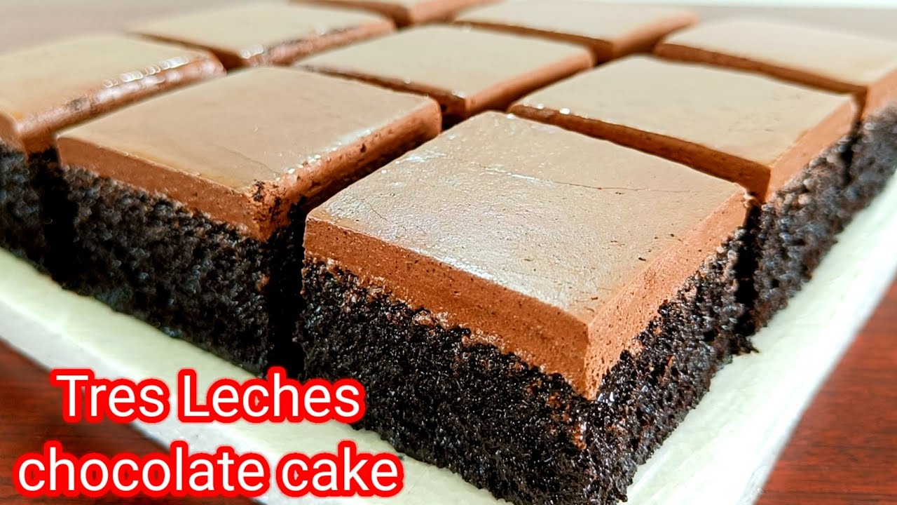 Super moist chocolate tres leches cake recipe how to make moist