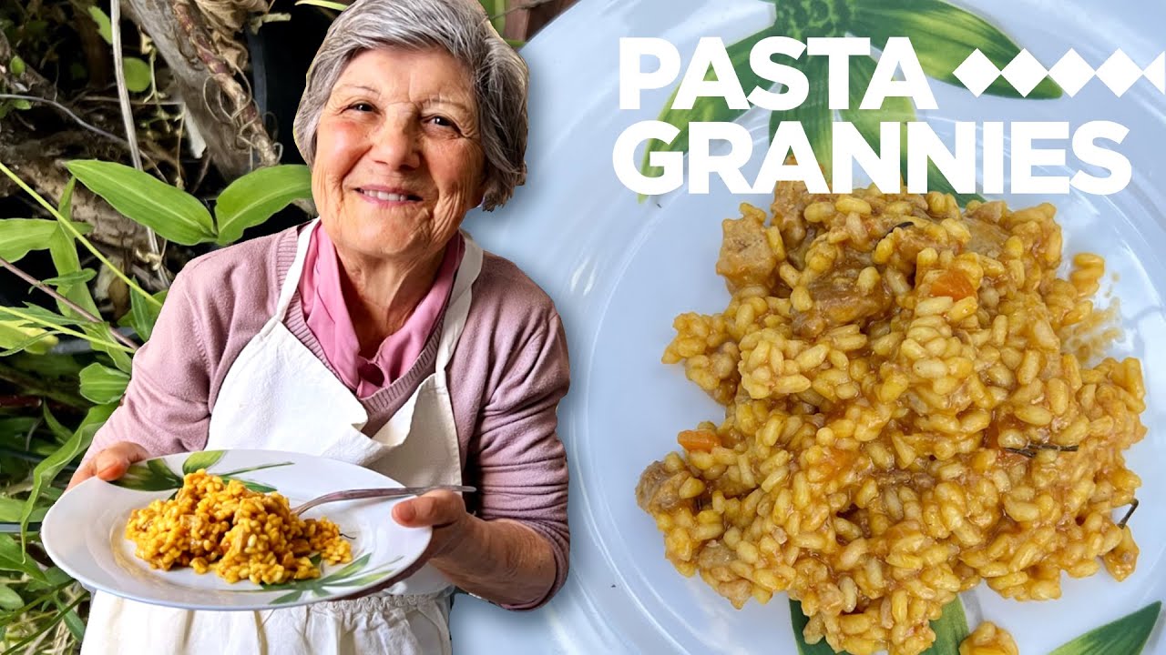 Enjoy Maria's Sardinian rice with pork, lemon & saffron! Pasta