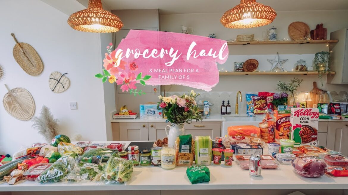 GROCERY HAUL & MEAL PLAN FOR A FAMILY OF FIVE | FEBRUARY 2024 GROCERY HAUL & MEAL PLAN FOR A FAMILY OF FIVE | FEBRUARY 2024