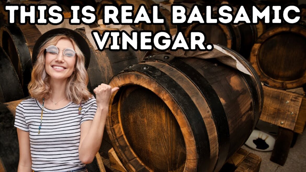 This is REAL Balsamic Vinegar
