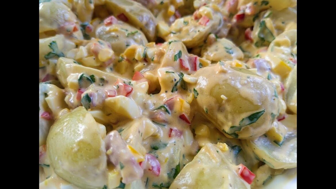 The yummiest potato salad | Potato salad recipe | South African braai salad | South African
