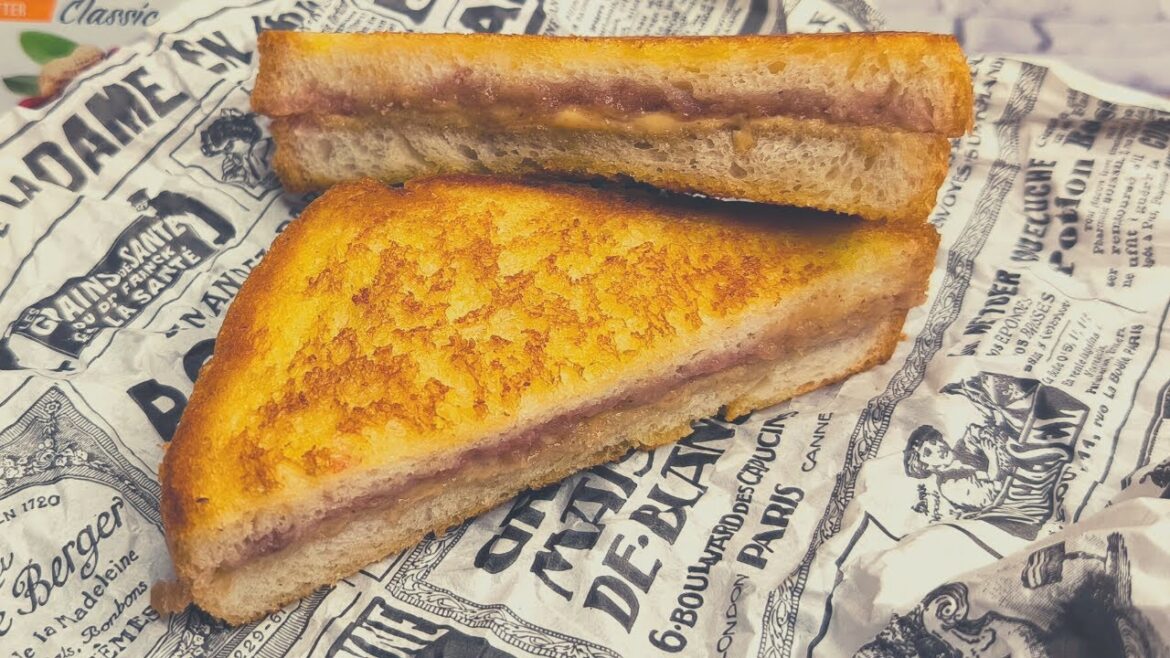 Peanut Butter and Jelly Sandwich Recipe | How to Make Peanut Butter and Jelly Sandwich Peanut Butter and Jelly Sandwich Recipe | How to Make Peanut Butter and Jelly Sandwich