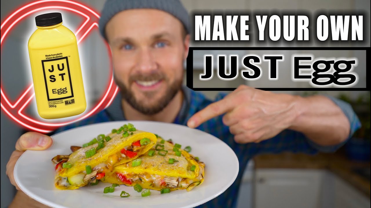 Make Vegan Egg At Home // So Easy & Cheap! (Just Egg Substitute