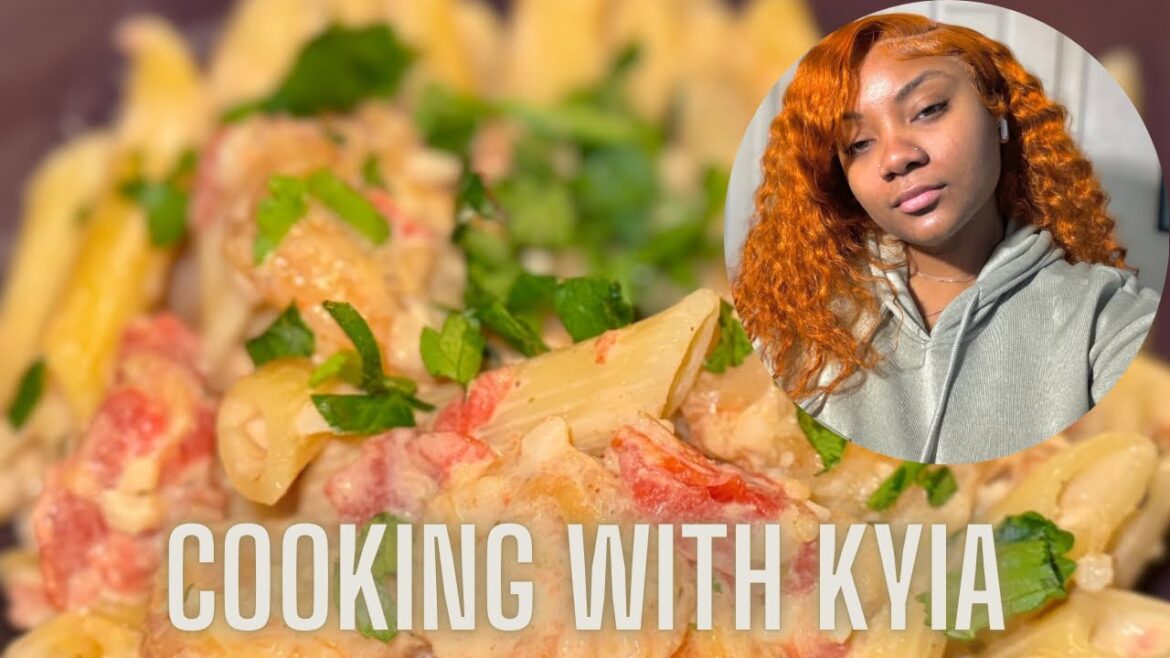 Cooking With Kyia | Creamy Cajun Shrimp Pasta Cooking With Kyia | Creamy Cajun Shrimp Pasta