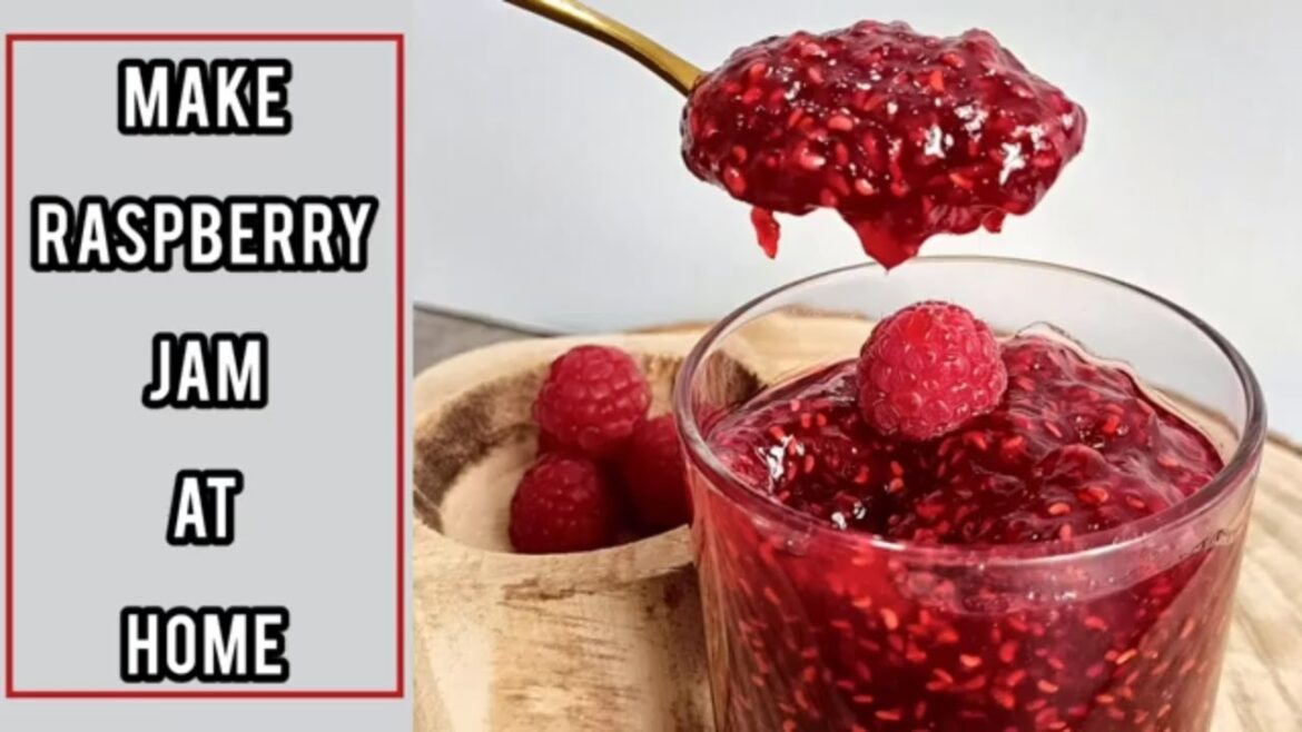 How to Make Raspberry Jam at Home | Easiest Way to Make Raspberry Jam |Step by Step |Samia's Kitchen