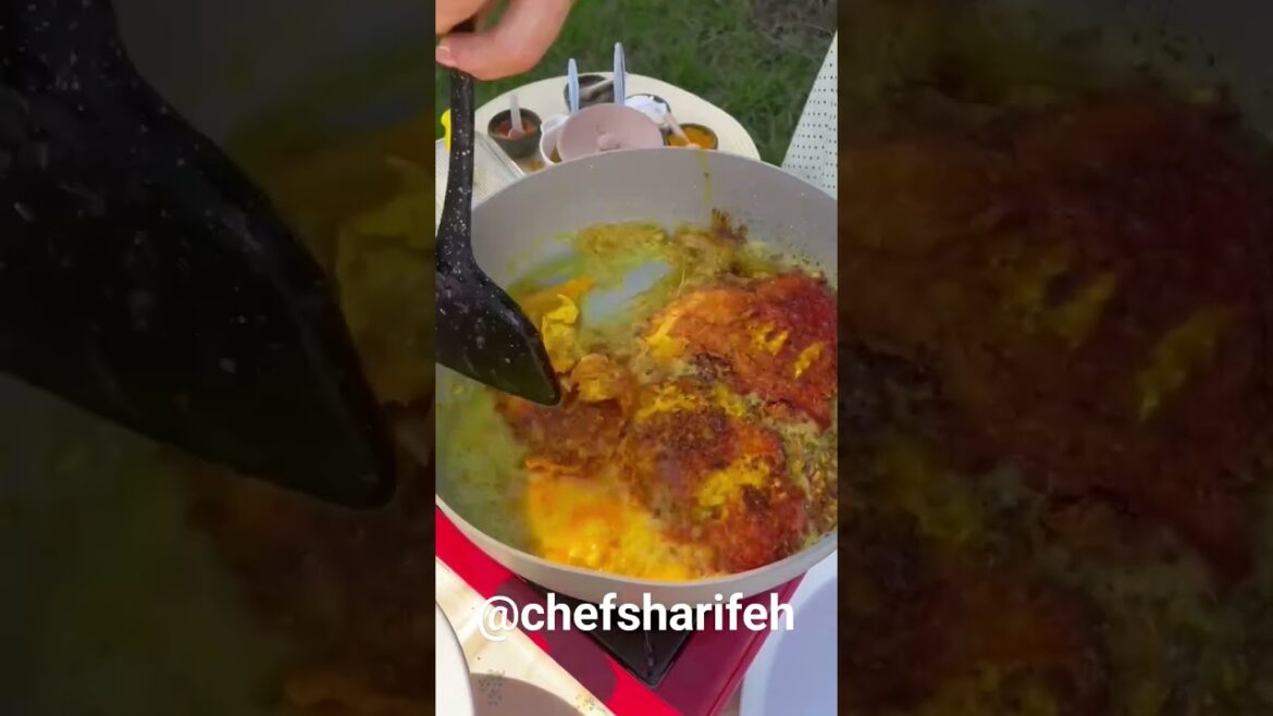 دستور پخت غذای خوشمزه و ساده - میزرزا قاسمی | smoked eggplant and tomato dip #food #cooking #garlic