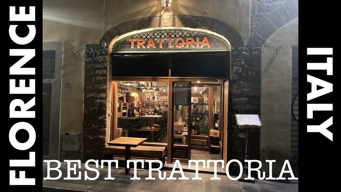 Best Restaurant in Florence Italy?  Trattoria Angiolino is one of the best trattorias in Florence.
