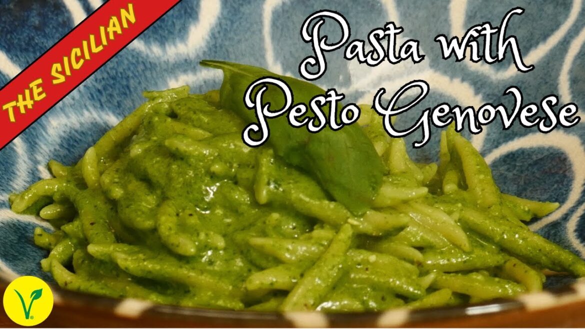 How to make pasta Pesto Genovese