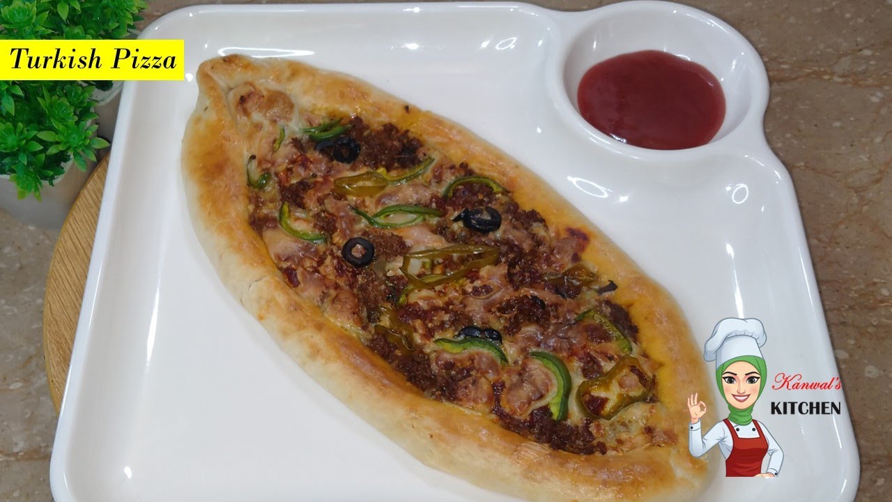 Turkish Pizza Recipe by Kanwal's Kitchen Dining and Cooking