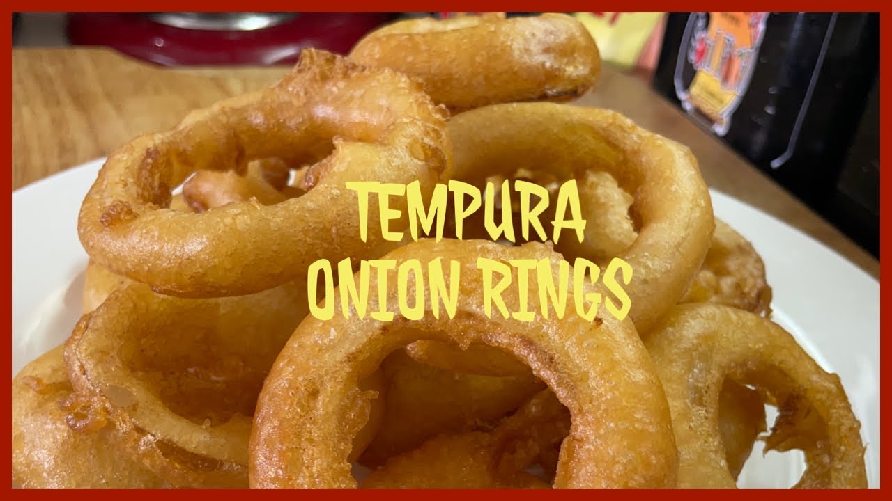 A Quick And Easy Way To Make And Enjoy Crispy Onion Rings /OLD SCHOOL