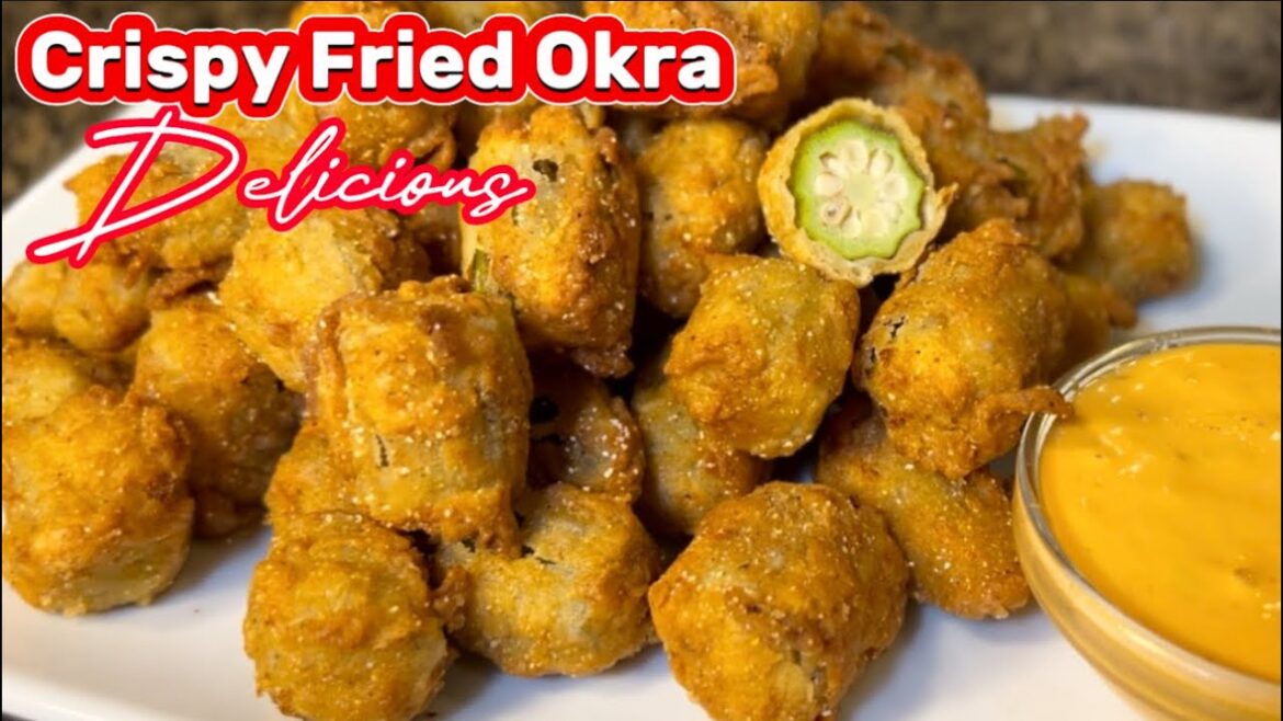 Deep Fried Okra Recipe || Okra Recipe