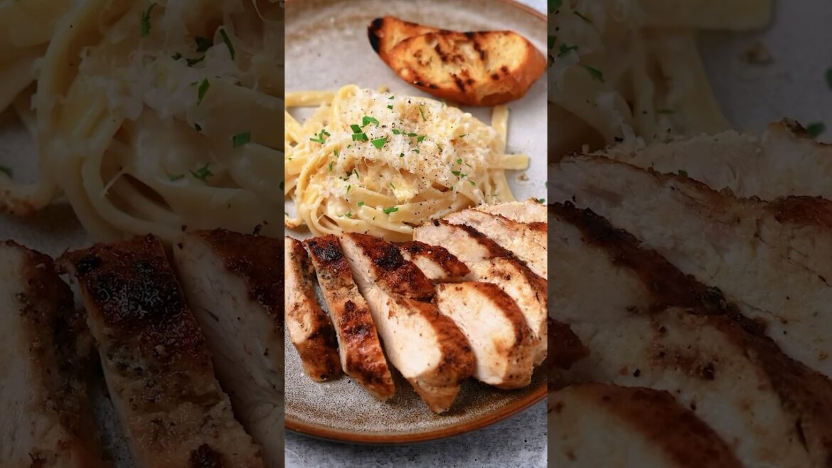 Creamy Chicken Fettuccine Alfredo Creamy Chicken Fettuccine Alfredo