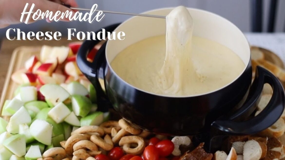 Homemade Cheese Fondue