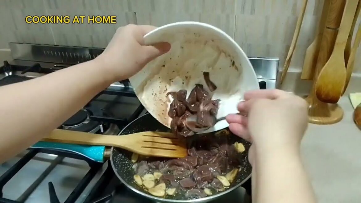 KIBDAH ARABIC RECIPE /LIVER HOW TO COOK KIBDAH ARABIC RECIPE #kibdah #kibda #cookingathome