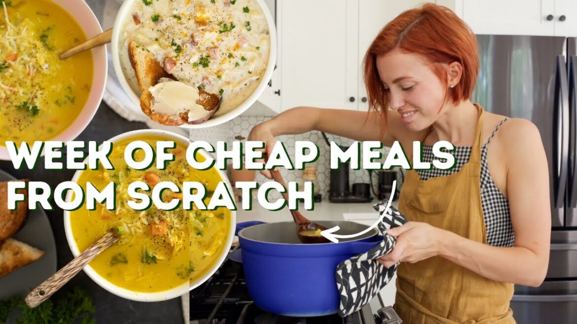 A Week Of Cheap Meals I Made My Family Of 7 | Soups & Stews A Week Of Cheap Meals I Made My Family Of 7 | Soups & Stews