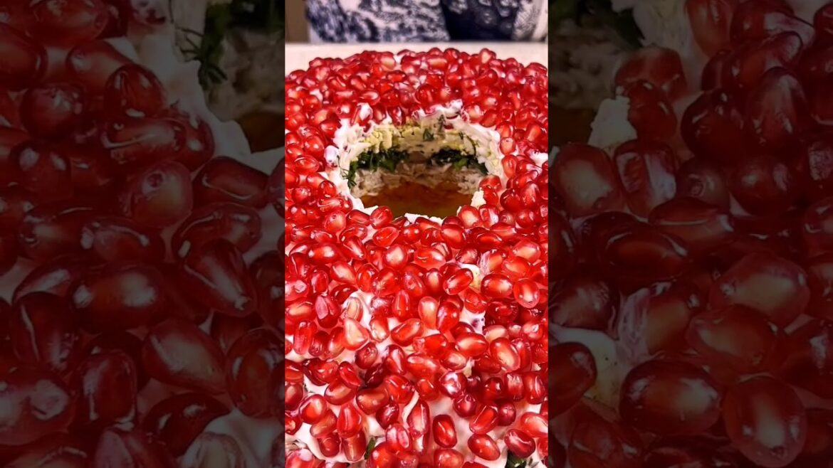 Pomegranate Bracelet Salad #shorts