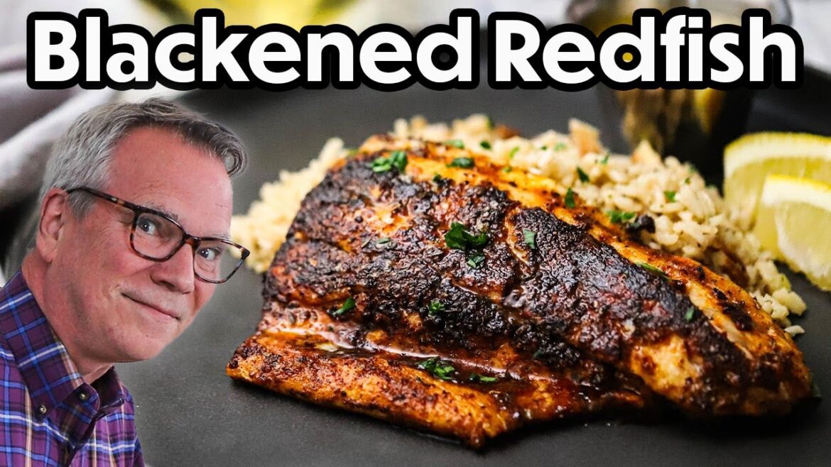 The BEST-EVER Cajun Blackened Redfish