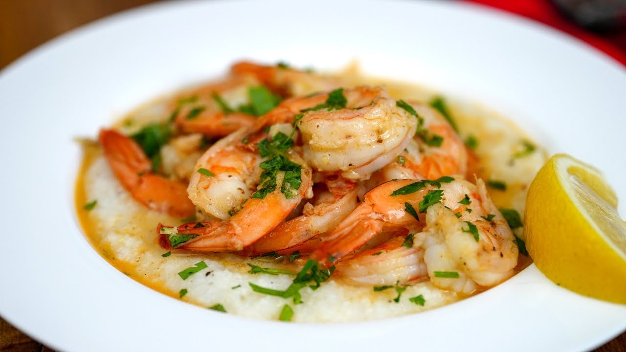 Amazingly Easy Lemon Garlic Shrimp and Grits Recipe for Dinner Dining