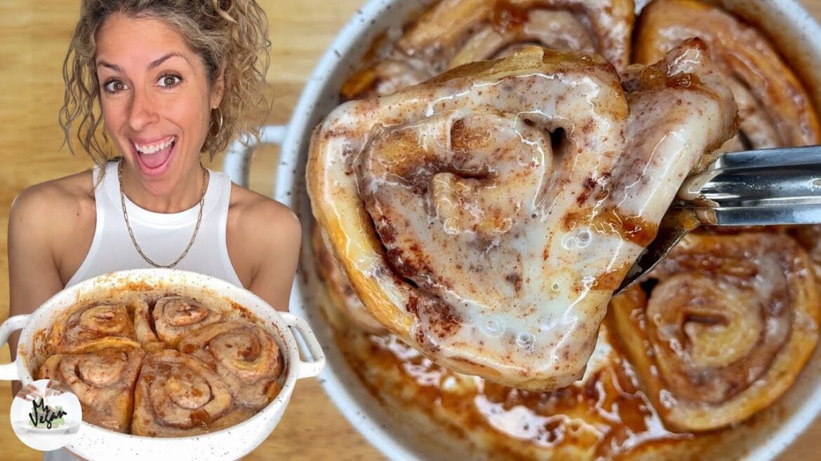 TikTok Cinnamon Rolls Recipe | Dairy Free TikTok Cinnamon Rolls Recipe | Dairy Free