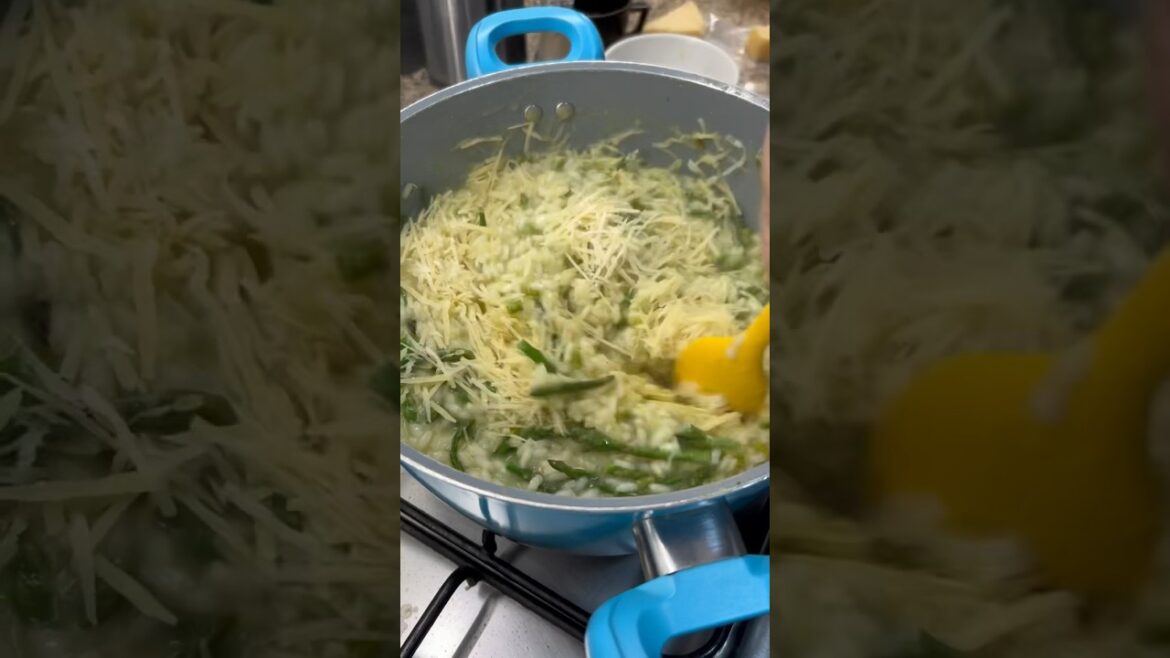 Risoto de Aspargos da Montanha #shorts Risoto de Aspargos da Montanha #shorts