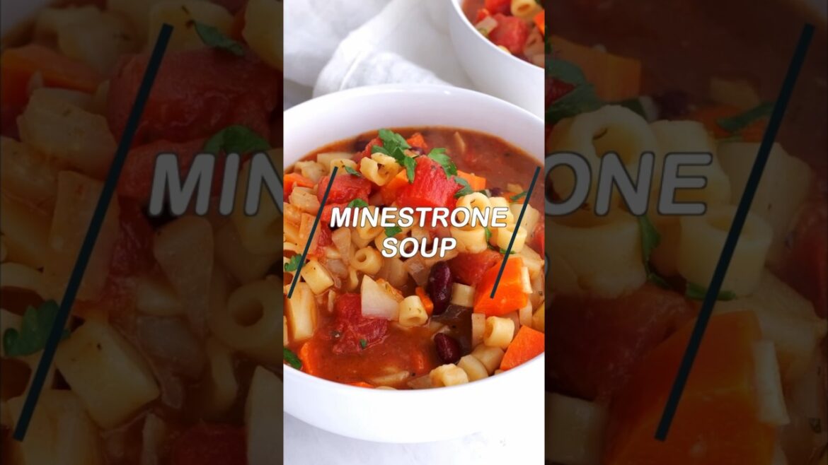 Minestrone Soup   #italiancusine #healthy