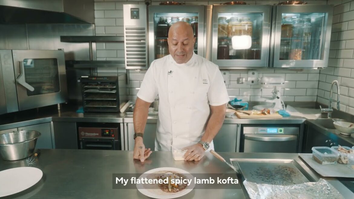 Sat Bains: Flattened Lamb Kofta/Kebab