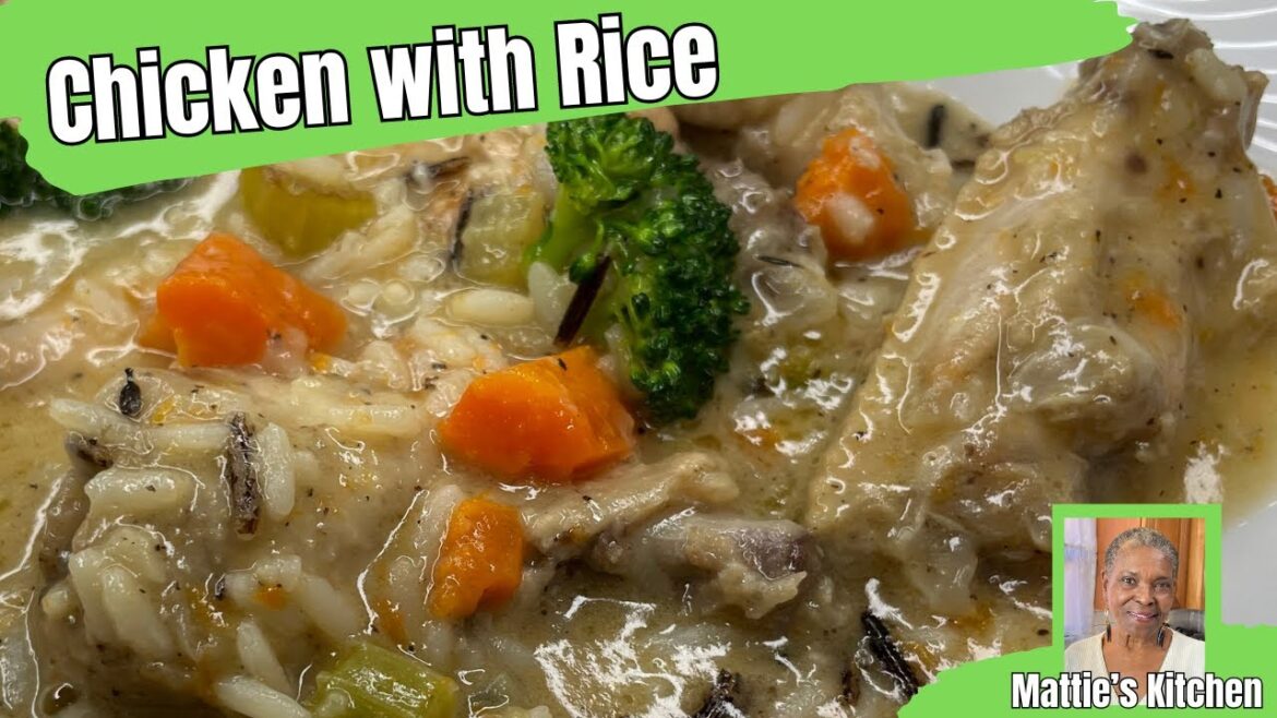 Homemade Chicken with Wild Rice / Chicken Soup Recipe / Mattie’s Kitchen Homemade Chicken with Wild Rice / Chicken Soup Recipe / Mattie's Kitchen