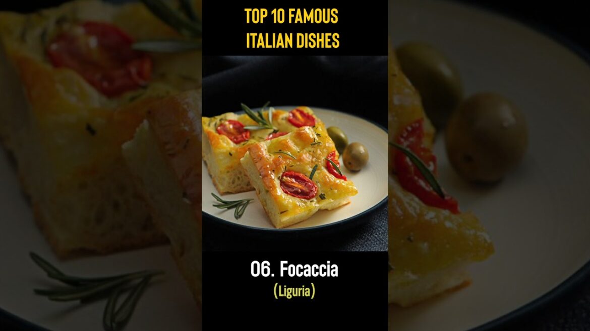 TOP 10 - Famous Italian Dishes