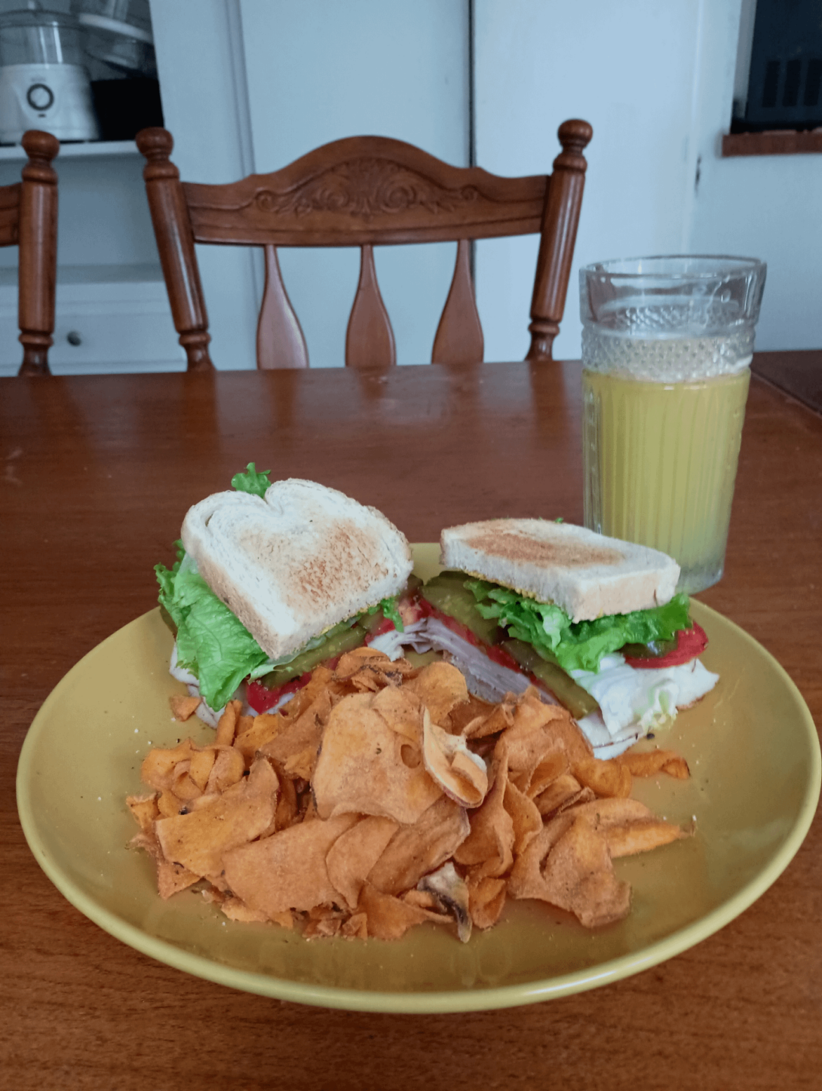Home Made chicken sandwich